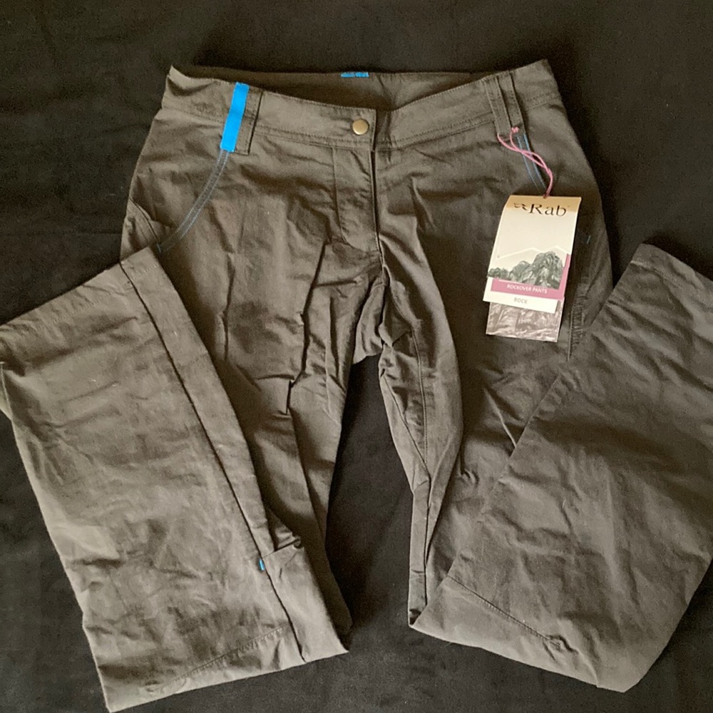 RAB rock climbing pants NWT